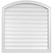 Ekena Millwork Arch Top Surface Mount PVC Gable Vent: Non-Functional, w/2"W x 1-1/2"P Brickmould Frame, 34"W x 34"H GVPAR34X3402SN - alternate 1